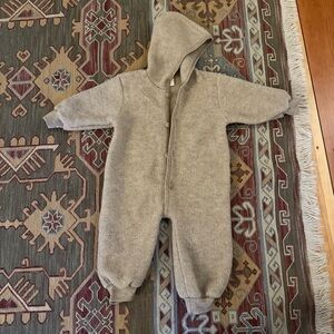 Cozy Siskin Pipit Wool Fleece Winter Suit Bunting